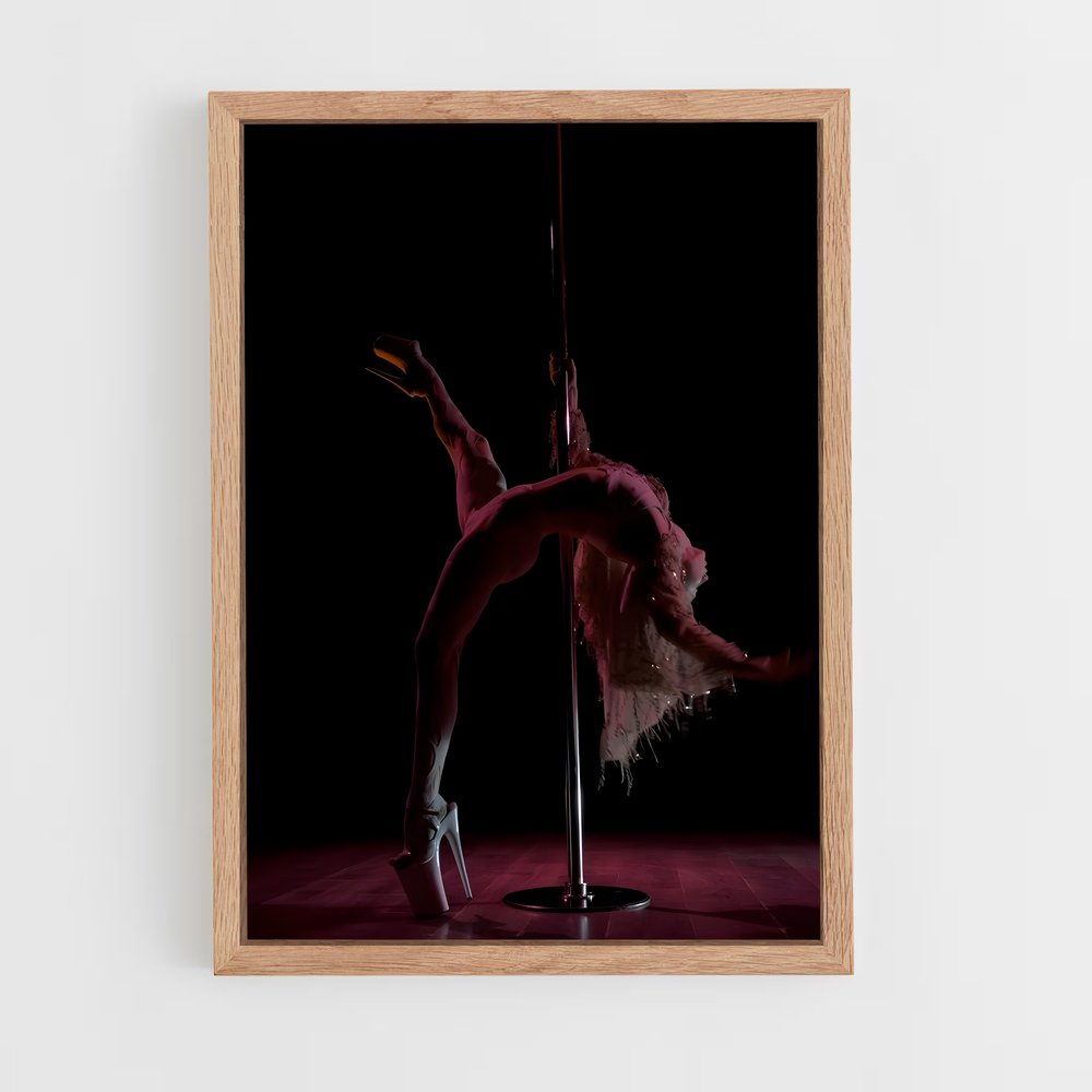 Poster Lumières de Pole – affiche Danse (vue 4)
